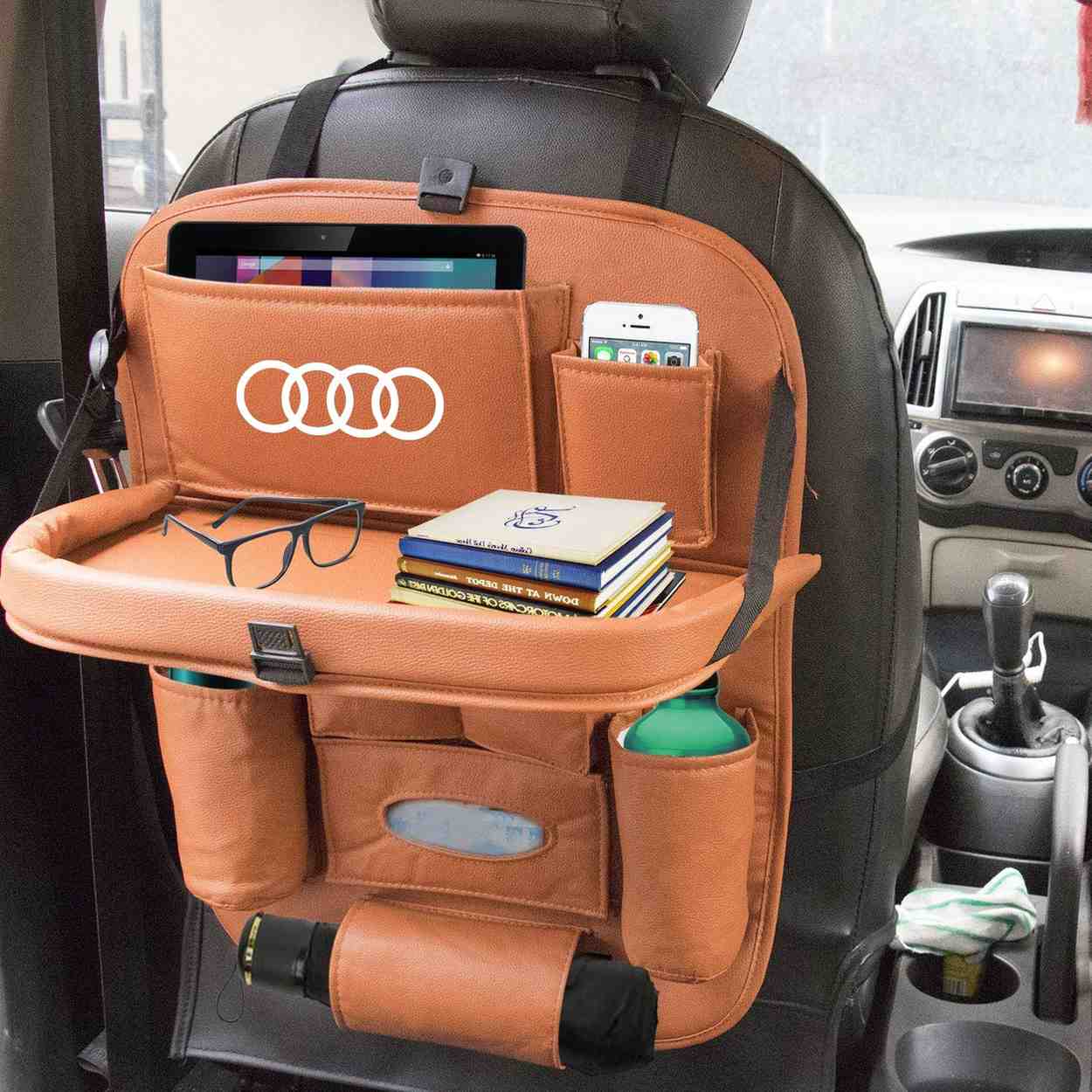 Multipurpose Car Leather Organiser