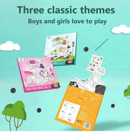 DIY Inflatable Painting Toy Set